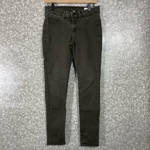 Rag & Bone Jean Women's Hunter Green/Black Legging Jeans - Size 28 - Mid Rise